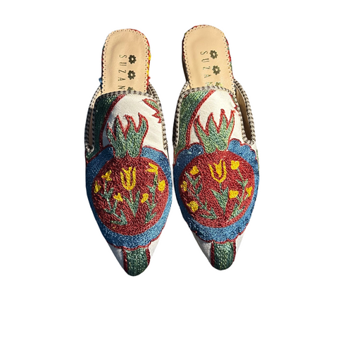 Silk Mules size 39