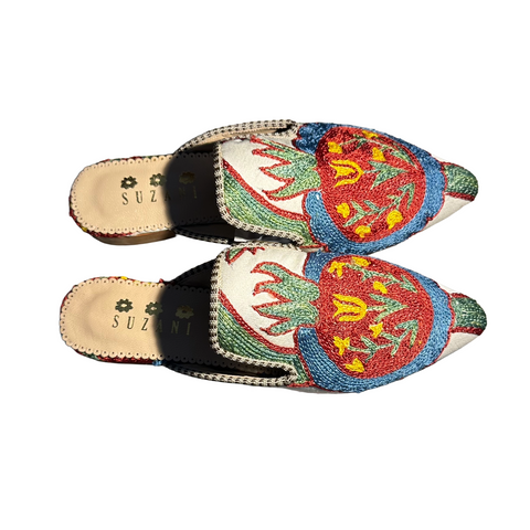Silk Mules size 39