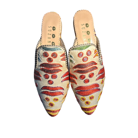 Silk Mules size 37