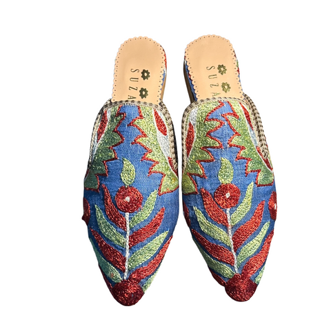 Silk Mules size 37