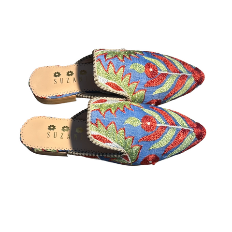 Silk Mules size 37