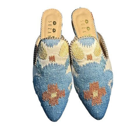 Silk Mules size 37