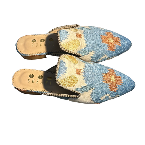 Silk Mules size 37