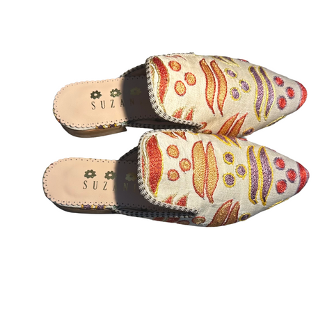 Silk Mules Size 36