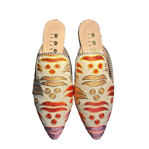 Silk Mules size 40