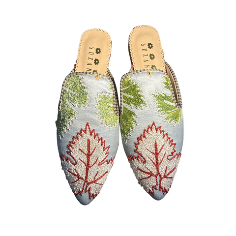 Silk Mules size 40