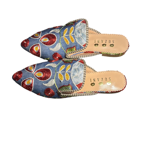 Silk Mules size 40