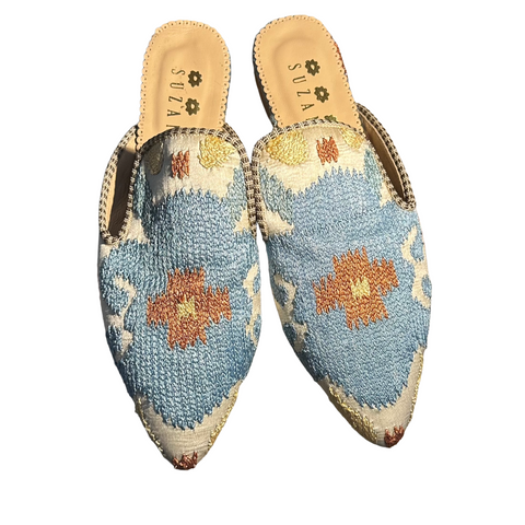 Silk Mules size 40