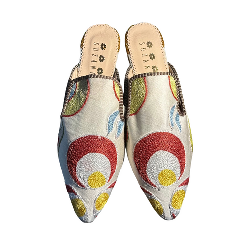 Silk Mules size 40
