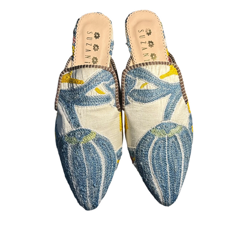 Silk Mules size 40
