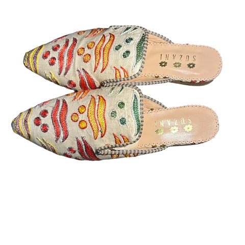 Silk Mules Size 41
