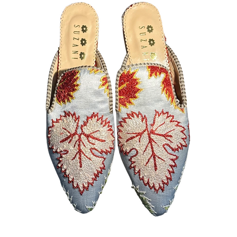 Silk Mules Size 41