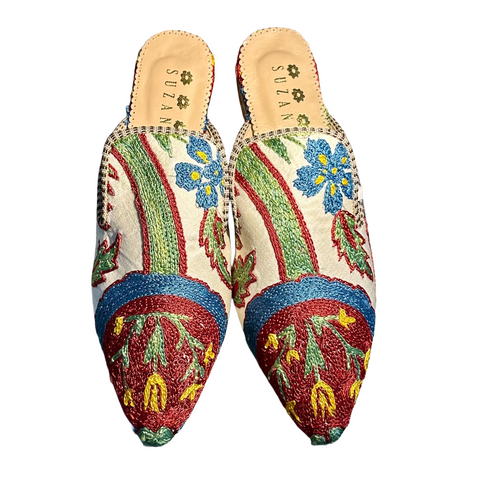 Silk Mules Size 41