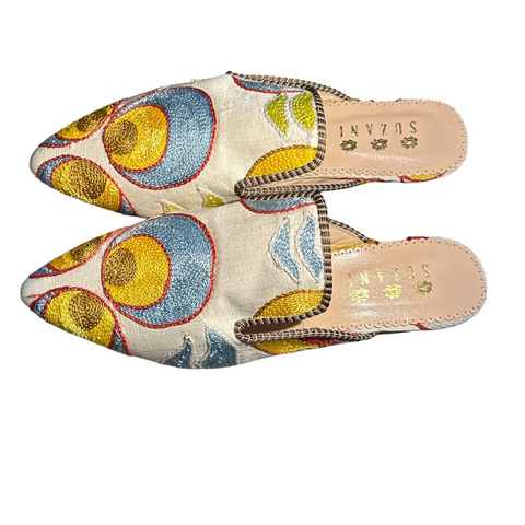 Silk Mules Size 41