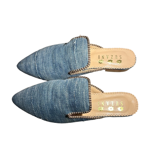 Indigo Mules size 37