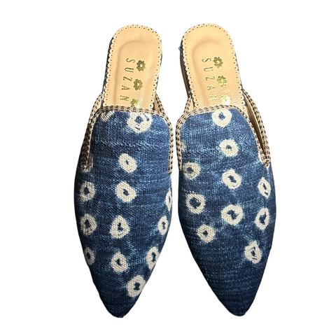 Indigo Mules size 38