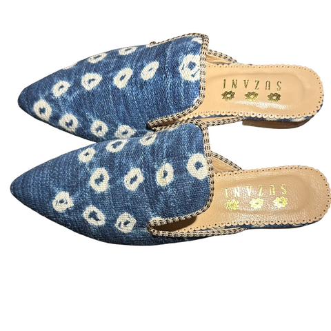Indigo Mules size 38