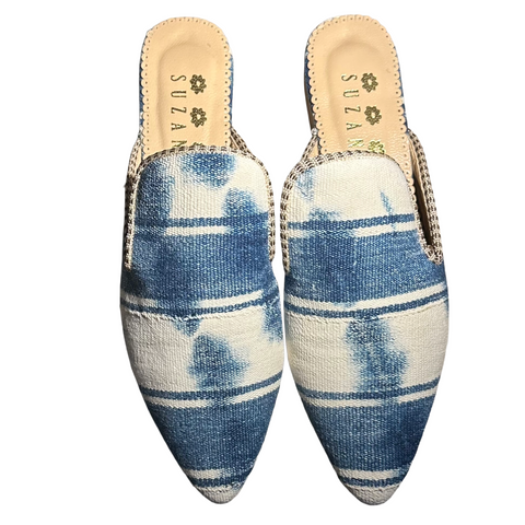 Indigo Mules size 38