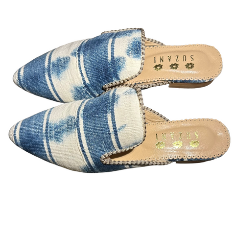 Indigo Mules size 38