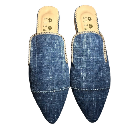 Indigo Mules size 38