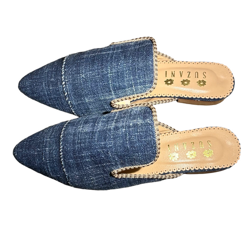 Indigo Mules size 38
