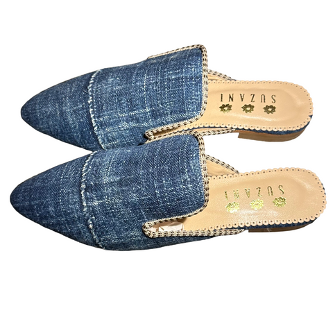 Indigo Mules size 38
