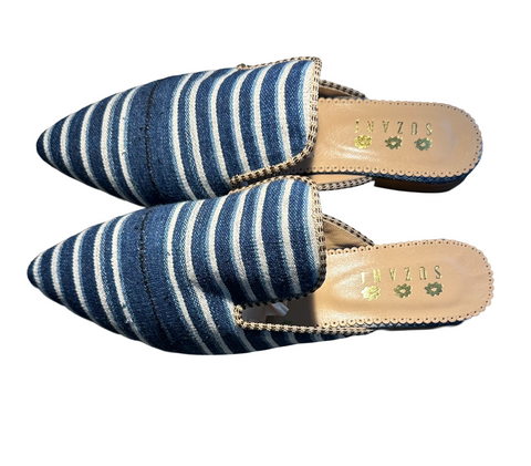 Indigo Mules size 42