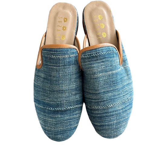 Men's Indigo Mules size 42