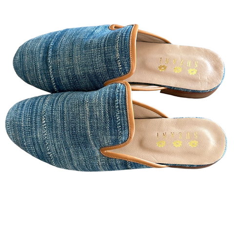 Men's Indigo Mules size 42