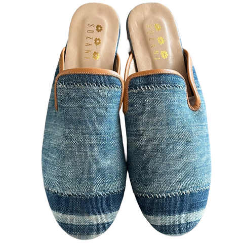 Men's Indigo Mules size 44