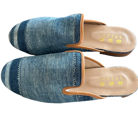 Men's Indigo Mules size 44